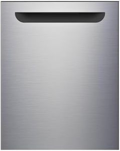 Kenmore 24" Top Control Built‑In Dishwasher, Stainless Steel Tub, Ultra Quiet 49 dBA, 14‑Place Settings, 2‑Rack Dishwasher with Touch Controls, 5 Wash Cycles, Heated Dry & Fresh Air Storage