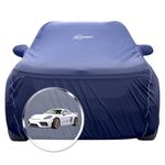 NEODRIFT 'NeoTech' Car Cover for Porsche Cayman (100% Water-Resistant, All Weather Protection, Tailored Fit, Multi-Layered & Breathable Fabric) (Colour: Blue)