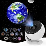 VanSmaGo Plastic Projector-Star Projector-360 Degree Auto Rotation-Timed Starry Planetarium Projector -Night Light-Lights For Room Decor-Unique Gift For Children-Kids Gifts