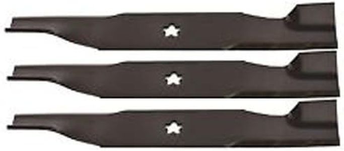(3 Pack) TRUECUT Premium Replacement XHT Lawn Mower Deck Blade High Lift fits Craftsman 180054 | 16-3/4"" x 2-1/2"