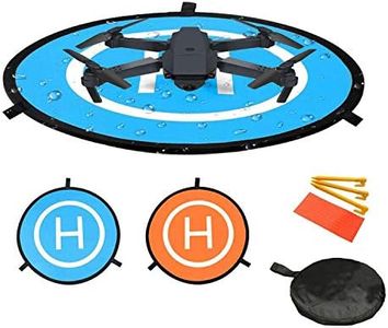 Drone Landing Pad, 22"/55cm Waterproof Portable Foldable Helipad Helicopter Landig Mat for DJI Mavic Pro Phantom 2/3/4/ Pro, RC Drones Helicopter, Karma Drone, DJI Mavic Air, Inspire and More