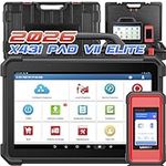 LAUNCH X431 PAD VII, 2025 J2534 Reprogramming Tool, ECU Online Coding, Topology Map Intelligent Diagnostic Scanner, 2 Years Free Update, Upgraded of X431 PAD3/ V+, 60+ Services, Bi-Directional Control