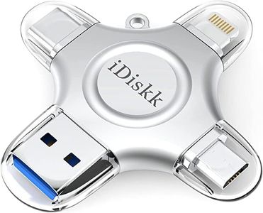 App*le Certified 128GB iDiskk Thumb Drive for iPhone Photo Stick USB Storage Phone USB C Flash Drive for iPad Pro Android Samsung for iPhone 16/15/14/14 PRO/13/13 PRO/12 pro,Photo Storage for PC,Mac