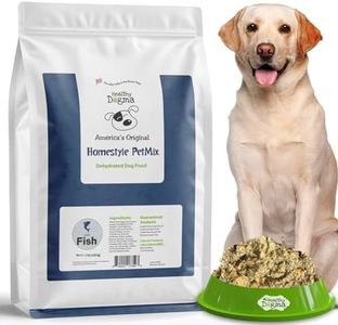 Healthy Dogma - Homestyle PetMix Dehydrated Dog Food with Wild-Caught Alaskan Salmon & Whitefish – Skin & Coat Support, Clean Ingredient Dog Food (Homestyle PetMix with Fish, 10 lbs)