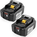 ANTRobut 2Pack Replacement for Makita 18V Batteries BL1860 BL1850 BL1830 BL1840 BL1815