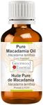 Greenwood Essential Pure Macadamia Oil (Macadamia ternifolia) Natural Therapeutic Grade Cold Pressed 15ml (0.50 oz)