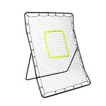 DRM Baseball Rebound Net - Bigger Baseball Pitching Net - Baseball Softball Rebounder - Rebound Trainer for Kids and Adults - Pitcher Throwing Practice Trainer (Green)