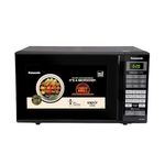 Panasonic 27 L Convection Microwave Oven(NN-CT645BFDG,,Black Mirror, 360° Heat Wrap, stainless steel cavity, Magic Grill)