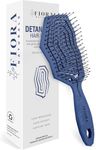 Fiora Naturals Hair Detangling Brush -100% Bio-Friendly Detangler Hair Brush w/Ultra-soft Bristles- Glide Through Tangles with Ease - For Curly, Fine, Women, Men, Kids, Toddlers, Wet and Dry Hair