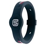 YOU StreamZ Advanced Magnetic Wristbands | Multiple sizes | Black Silicone wristband (Large, up to 20.5cm)