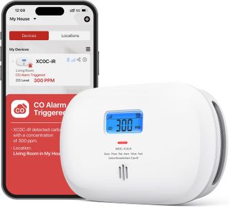 X-Sense Smart Carbon Monoxide Detector – LCD Display, App Control, Battery