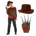 Morph Nightmare Killer Costume Kids With Claw Scary Halloween Costumes For Kids M