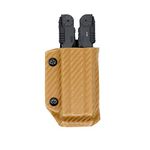 Clip & Carry Kydex Multitool Sheath for GERBER DIESEL ~ Made in USA (Multi-tool not included) Multi Tool Holder Holster (CARBON FIBER BROWN)