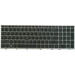 AUTENS Replacement US Keyboard for HP EliteBook 850 G6 / 755 G6 850 G5 / 755 G5 ZBook 15u G5 / G6 Laptop Silver Frame (No Backlight)