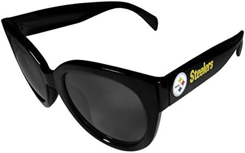 Siskiyou Sports NFL Pittsburgh Steelers Womens Sunglasses, Black