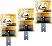 Plank Rite Steel Deck Spacing and Fastening Tool 3 Pack for Use with 5-1/2 Inch Deck Boards | Works for Treated Wood or Composite Decking | Deck Jig for Professional Neat Finish | Made in USA