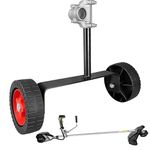 Support Wheels For Weeds Trimmer, Adjustable Lawn Mower Auxiliary Wheel, Adjustable Support Auxiliary Wheels Set, Support Wheels For Grass Trimmer, Strimmer Lawn Tool Attachment