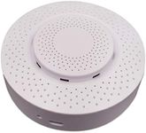 ZIGBEE 3.0 Smart Air Box, Formaldehyde/Voc/Temperature/Carbon Dioxide Air Quality Detection, Tuya Temperature and Humidity Sensor Automatic Alarm Detector,Suitable for Family Bedroom Baby Room