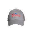 Coors Light Blue Mountain Beer Logo Hat