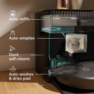 iRobot Roomba Combo 10 Max Robot Vacuum – Powerful 2-in-1 Cleaning