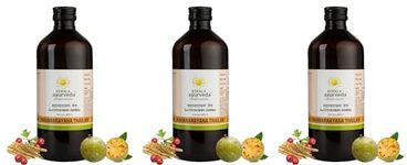 Kerala Ayurveda Mahanarayana thailam 450 Ml | Post-workout Abhyanga Oil | Soothes Sore Muscles | With Bilva, Ashwagandha, Bala, Shatavari and Sesame oil x Pack of 3