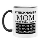 Fatbaby Funny Coffee Mug Gifts for Mom Wife,Birthday Christmas Mother’s Day Gifts for Mom Wife Mother,Mom Coffee Mug Tea Cup 11OZ