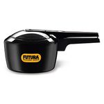 Hawkins Fp20 Futura Hard Anodised Aluminium Inner Lid Pressure Cooker (2 Liter, Black)