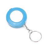 Sewing Tailors Body Measuring Measurement Tape Durable Soft 1.50 Meter 150 cm Ruler Dressmaking Tape Body Clothing Inch Cm Mini Retractable for Measurement Body with Lock Pin and Push Button Tape1pc