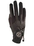 Zero Friction Men's Synthetic Leather/Lycra Right Hand Golf Gloves (Black, One Size)