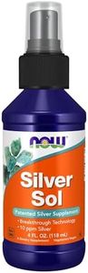 Now Foods Silver Sol 10 PPM Liquid, 4 Ounce