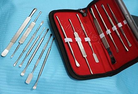 NEW SET of 7 GERMAN STAINLESS PERIOSTEAL DENTAL ELEVATORS SURGICAL INSTRUMENTS