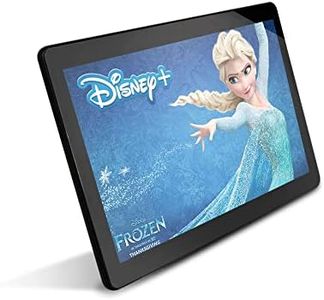 10.1 inch 4G+32G One Android Headrest Video Players with WiFi 5GHz,Sync Screen Tablets Phone Mirror Car Back Seat TV Monitors, IPS Touch Screen Play Movies