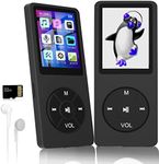 MP3 Player with 32GB TF Card,Built-in HD Speaker,Portable HiFi Music Player with Video/Voice Recorder/FM Radio/Photo Viewer/E-Book Player for Kids