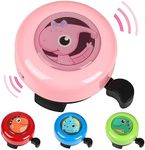 VICTGOAL Bike Bell for Kids with Loud Clear Sound, Bicycle Bell Scooter Bike Horn Ringtone Alert Cute Cycling for Toddler Children Boys Girls (Pink)