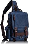 Leaper Canvas Messenger Bag Sling B