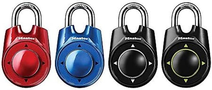 Master Lock Directional Combination Lock, Set Your Own Directional Lock, Combination Lock for Gym and School Lockers, 1500iD