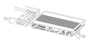 RW RoutersWholesale 4200 ISR Chassis + Rack Mount Compatible/Replacement for Cisco ISR 4000 Series - ACS-4220-RM-19=