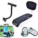 auvstar Child Bicycle Seat,Bike Back Seat Accessories set,Bicycle Back Seat Handle, Kids Saddle Electric Bicycle Bike Children Safety Rear Seat Saddle Cushion Safe Comfortable for Girl/Boy.