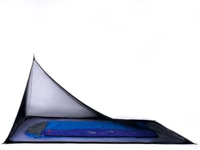 MEKKAPRO Mosquito Netting for Camping with Carry Bag, Mosquito Net Tent, Compact and Lightweight Bug Net for Camping, Mosquito Netting for Bed, Fits Sleeping Bags, Tent, Bed (Single)