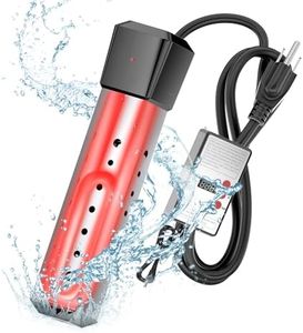 2000W Electric Immersion Heating Rod Portable Water Heater For Bathtubs Pools and Outdoor Use Fast Heating for Homes and Schools Set temperature(Constant temperature type)
