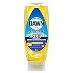 Dawn EZ-Squeeze Ultra Oxi Dish Soap, Dishwashing Liquid, Lemon Scent, 535 ml