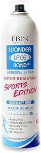 EBIN NEW YORK Wonder Lace Bond Adhesive Spray Sports Edition 14.2oz/420ml | Maximum Hold | Rosemary Mint Formula | Water & Sweat Resistant | Humidity Proof | Fast Drying | No Residue