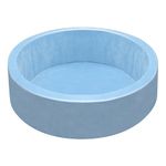 BPB Soft Ball Pits Pool 90X30CM, Round Memory Foam Ball Pool for Kids Boys Girls Soft Play Playpen for Indoor Outdoor