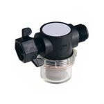 HEBEOT Filter Inline Water Filter 1/2" - Farming Garden Water Purifier For RV, Caravan Or Seawater Installations