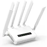 GL.iNet GL-X3000 (Spitz AX) | 5G Router | 5G NR AX3000 Cellular Gateway Router, Wi-Fi 6, Hotspot, Detachable Antennas, Dual-SIM, RV, T-Mobile & AT&T IoT Device Certified