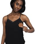 Maidenform Women's Satin no Show Petals-5 Pairs, Café, One Size