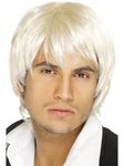 Smiffys Boy Band Wig, Blonde Short Style, Icons & Idols Fancy Dress, Adult Dress Up Wigs