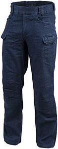 Helikon-Tex Urban Line, UTP Urban Tactical Pants, Military Ripstop Cargo Style, Men's, Mens, Denim Stretch Marine Blue, W32 - L32