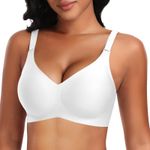 DOCUMO Seamless Bras for Women No U