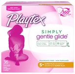 Playtex Gentle Glide Unscented, Super Plus, 36 Count